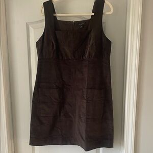 Banana Republic Brown Corduroy Sleeveless Dress